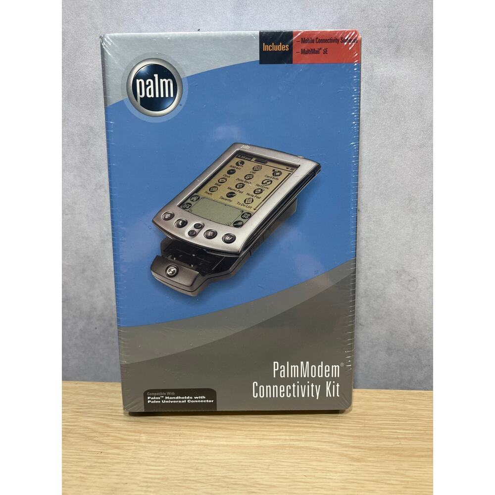 PALM PALMMODEM CONNECTIVITY KIT DIAL-UP MODEM PALMOS GENUINE ORIGINAL New